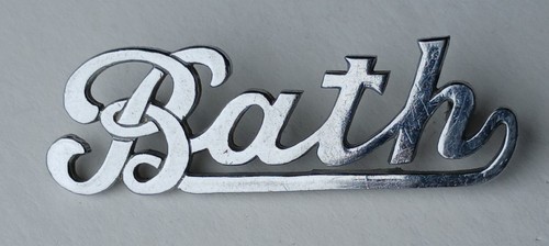 Vintage bath bus coach company - bus,