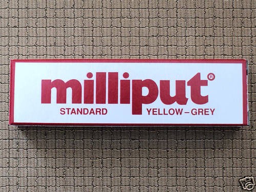 Milliput standard yellow grey - milliput,