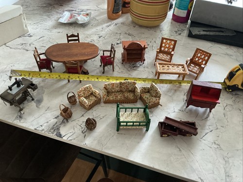 Vintage dolls house - vintage,