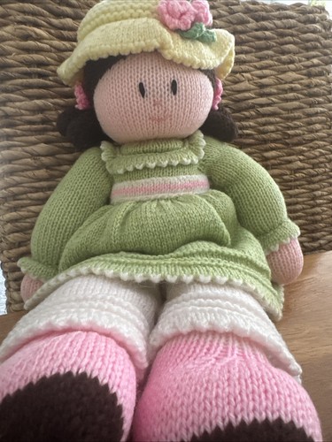 Hand knitted doll great - doll,