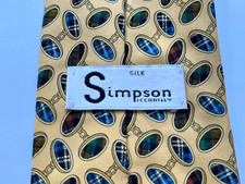 SIMPSON PICCADILLY Silk Tie