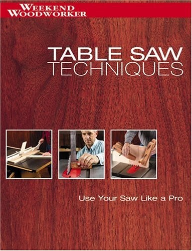 Table saw techniques use - table, techniques: