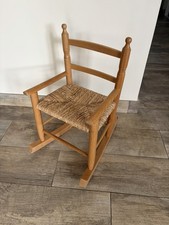 Vintage pine wood rattan - vintage, &