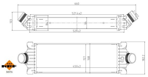 For nrf 30976 intercooler - for, /
