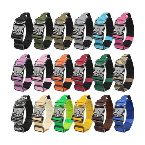 Tactical dog collar military - dog,