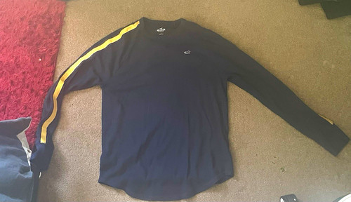 Hollister men navy - navy, long