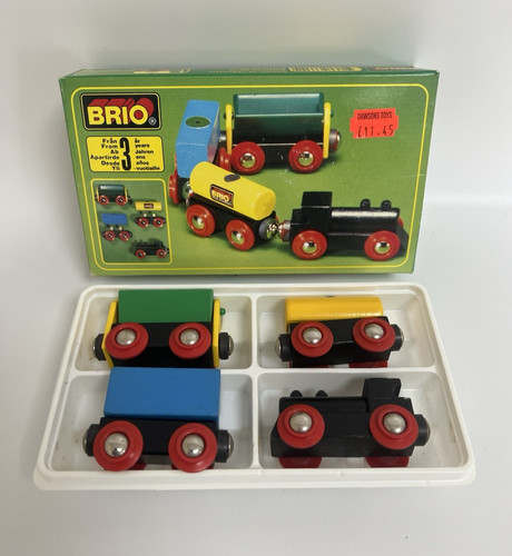 Vintage brio wooden train - brio,