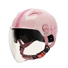 New Fashion ABS Unisex Motorcycle Helmets Motorcycle for Adults Long Lens White