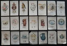 OLD POTTERY & PORCELAIN issued 1914 R J LEA SHORT and LONG SILKS 