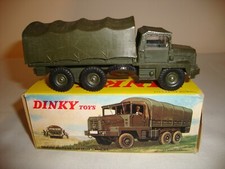 FRENCH DINKY 824 BERLIET GAZELLE 6x6 ARMY TRUCK - EXCELLENT in original BOX