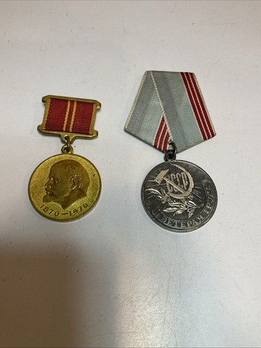 Vintage soviet ussr medals lot - vintage,