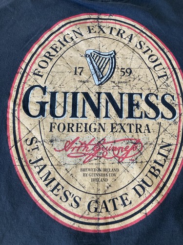 Guinness black short - short, sleeve