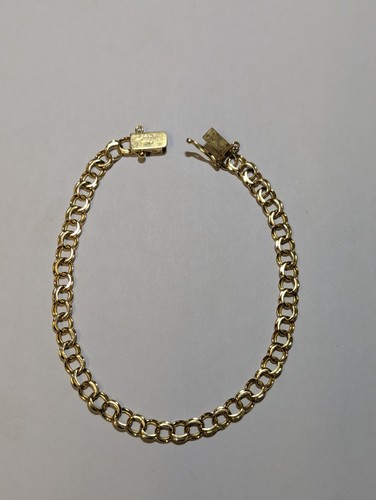 18ct gold bracelet round - 18ct,