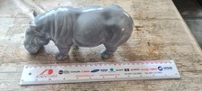 Vintage Retro Ceramic Hippo /