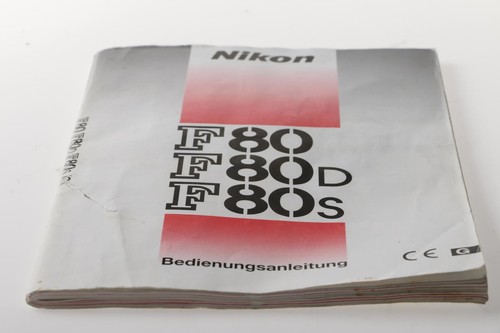 Nikon f80 f80d f80s manual - f80,