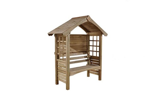 Wooden 6x2 garden - wooden, bench