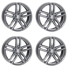4 Alutec Ikenu wheels 6.5Jx16 ET40 4x100 GRA for SMART / DAIMLER forfour