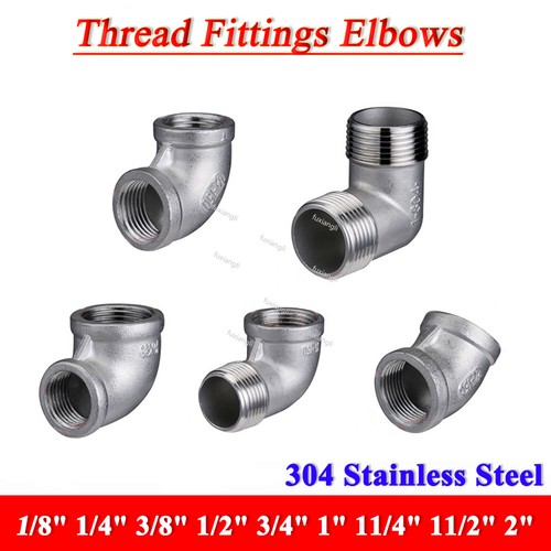 Elbows fittings bspt to - 1/8",