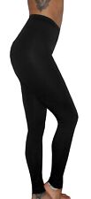 EXTRA LONG Tall Leggings HIGH WAIST 92% Combed Cotton 8% Elastane UK 8 - 26