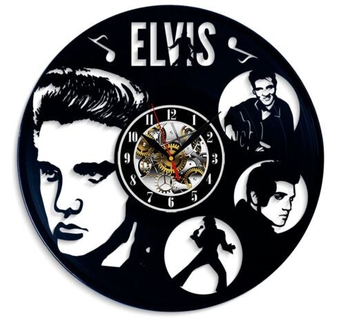 Elvis presley vinyl - elvis, clock
