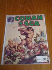 CONAN SAGA #27 MARVEL US MAGAZINE JULY 1989 --