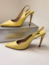 Zara Basic Yellow  Slingback