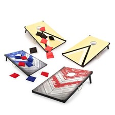 KandyToys Wooden Bean Bag Toss