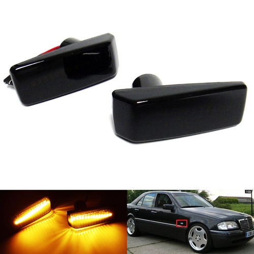 Black side indicator led - 2x,