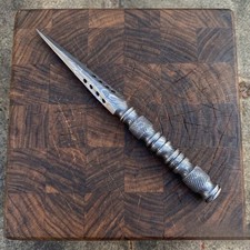 9" Hand Forged Damascus Steel
