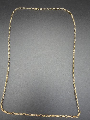 9ct gold belcher chain - belcher,