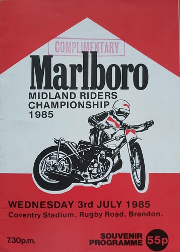 Coventry speedway programme - coventry,