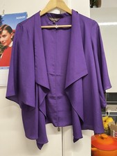 Ladies Phase Eight Purple Jacket Size M New