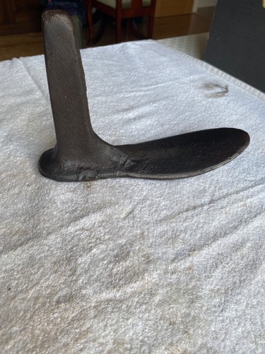 Vintage cast iron shoe - vintage, last