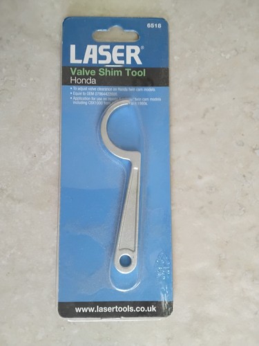Laser 6518 honda valve shim - laser,