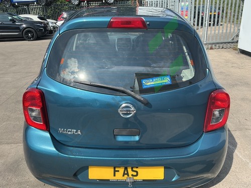 2015 nissan micra bootlid - nissan,