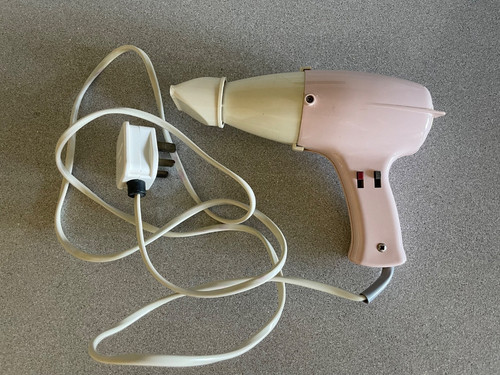 Vintage hairdryer 400w - hairdryer,