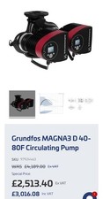 *NEXT DAY* Grundfos Magna 3 D 40-80 F 220 240v 97924463