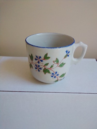 C1900 hand painted tin glazed - c1900,