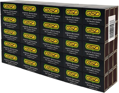 100 boxes safety matches - 100, of