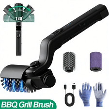 Electric bbq grill brush - bbq,