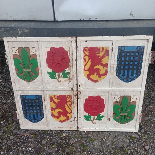 Antique metal doors small - antique, doors,small