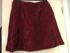 Bm taffeta type A line skirt