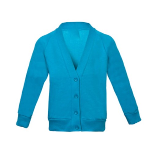 Girls button cardigan fleece - cardigan,