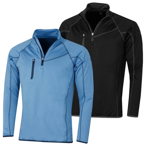 Island green mens zip - green,