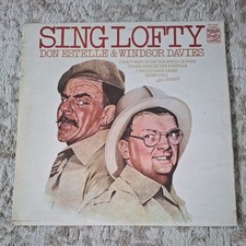 Don Estelle & Windsor Davies ‎– Sing Lofty -12" vinyl LP album ‎– MFP 50342