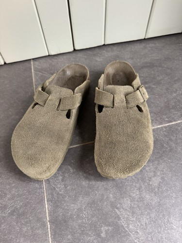 Birkenstock boston clogs - boston, suede