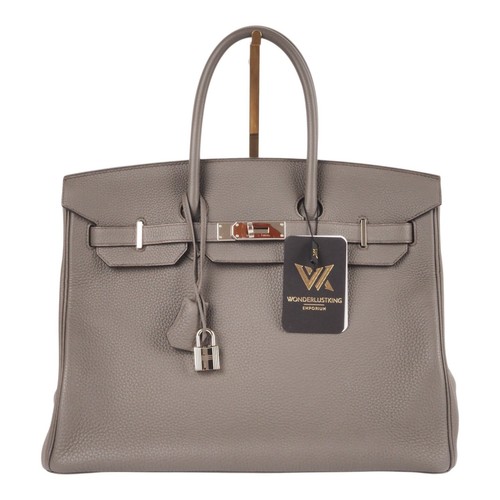 Hermès birkin togo gris - hermÈs,