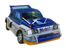 French Turbo 5 Car Clock -