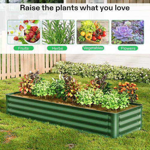 Garden metal raised vegetable - garden,