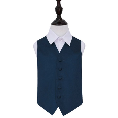 Navy blue satin plain - satin, solid